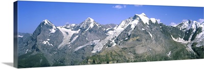 Mt Eiger, Mt Monch, Mt Jungfrau, Bernese Oberland, Berne Canton, Switzerland