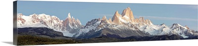 Mt Fitzroy, Cerro Torre, Argentine Glaciers National Park, Patagonia, Argentina