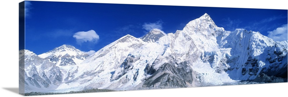 Mts Everest & Nuptse Sagamartha National Park Nepal