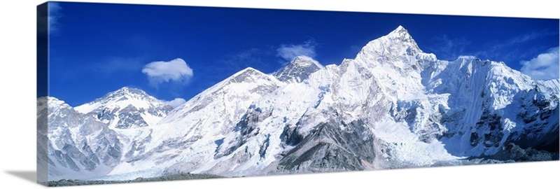 Mts Everest & Nuptse Sagamartha National Park Nepal | Great Big Canvas