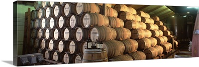 Napa Wine Country Stag's LeapWine Cellars Barrel Room CA