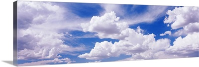 Nevada, View of Cumulus clouds in the sky