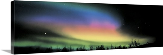 Northern Lights Wall Art, Canvas Prints, Framed Prints, Wall Peels