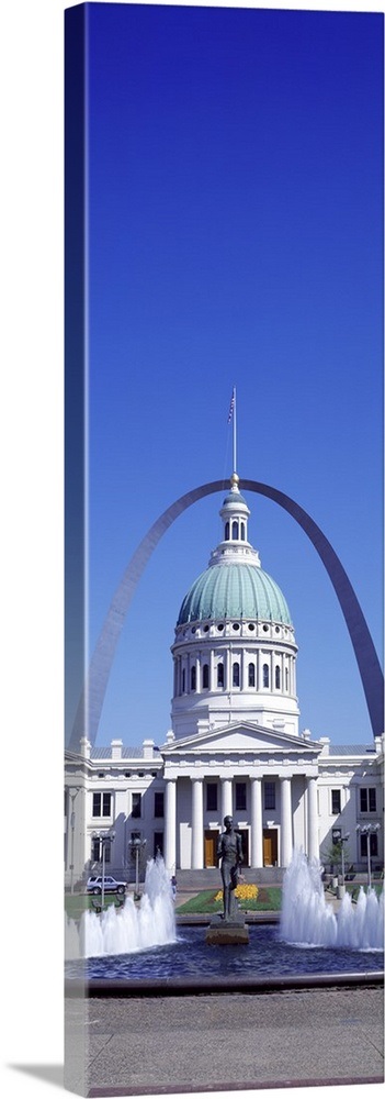 Old Courthouse & St Louis Arch St Louis MO Wall Art, Canvas Prints, Framed Prints, Wall Peels ...