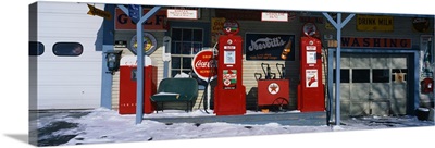 Old Gas Station Barre VT