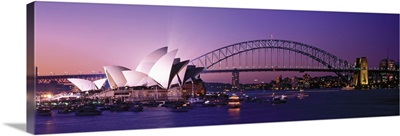 Opera House Harbour Bridge Sydney Australia
