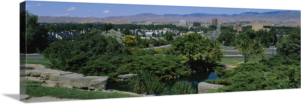 Panoramic view of a city, Boise, Idaho