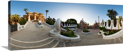 Park Guell, Barcelona, Catalonia, Spain