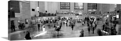 Passengers At A Railroad Station, Grand Central Station, New York City