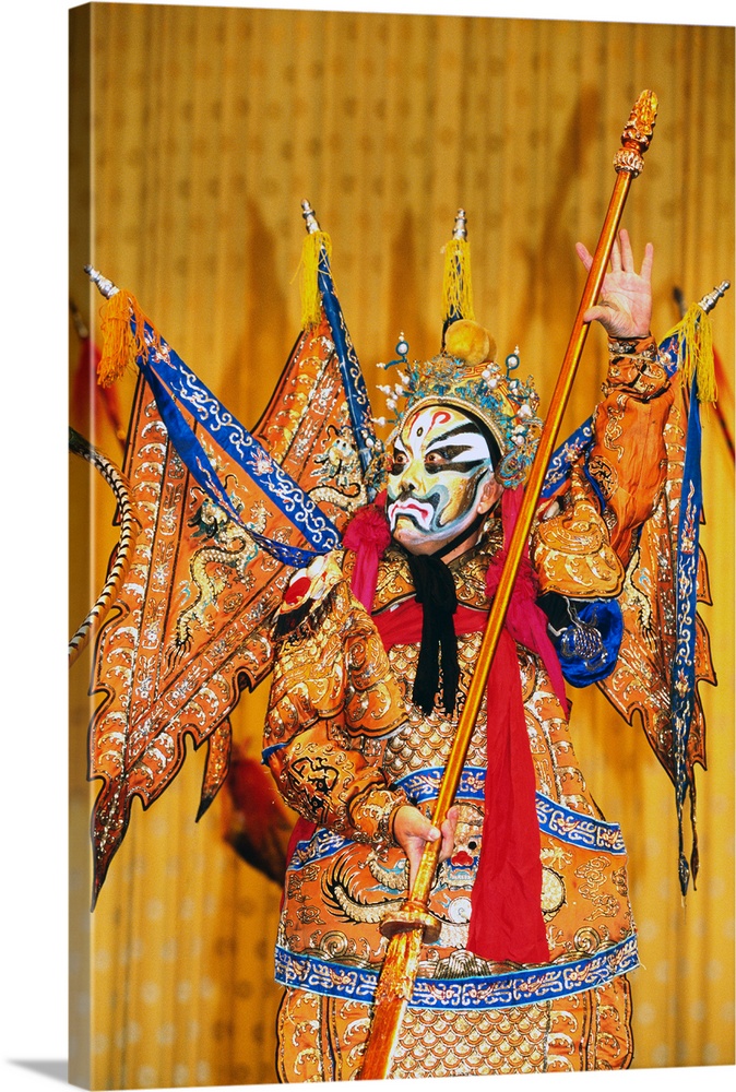 Peking opera performer, Beijing, China.