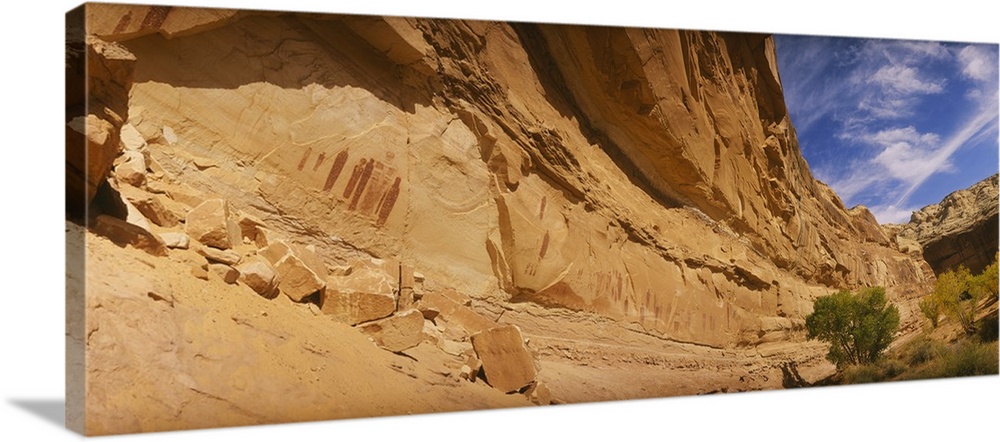 Petroglyph, The Great Gallery, Horseshoe Canyon, Utah