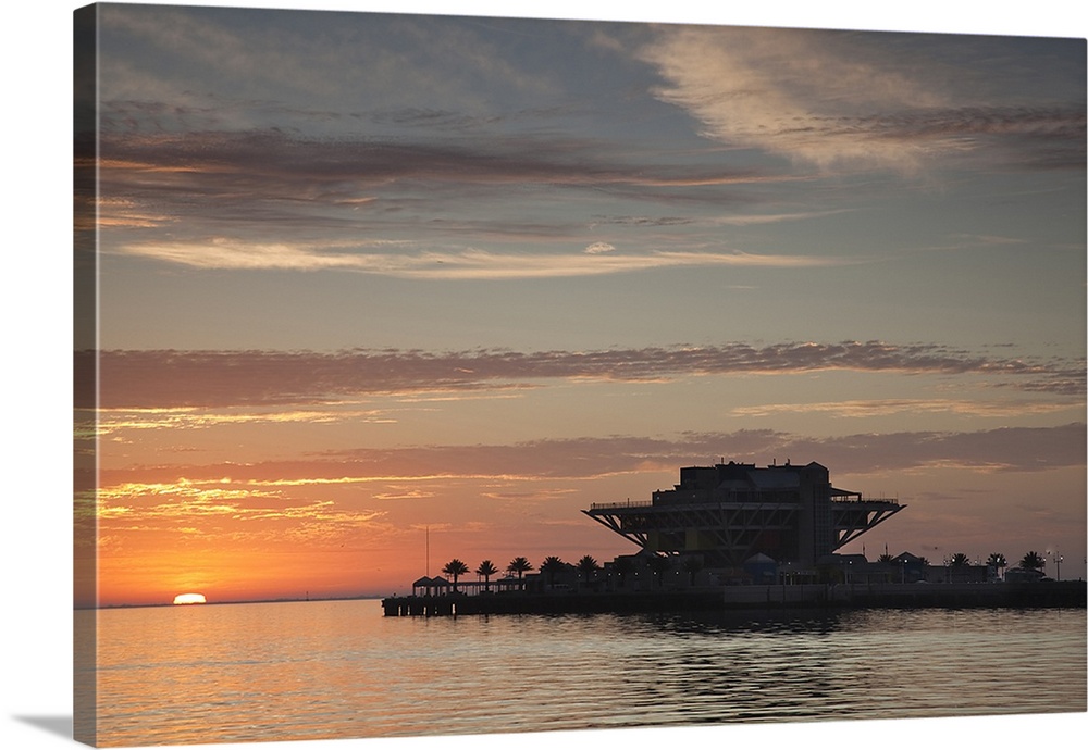 Pier in the sea, The Pier, Tampa Bay, St. Petersburg, Pinellas County, Florida