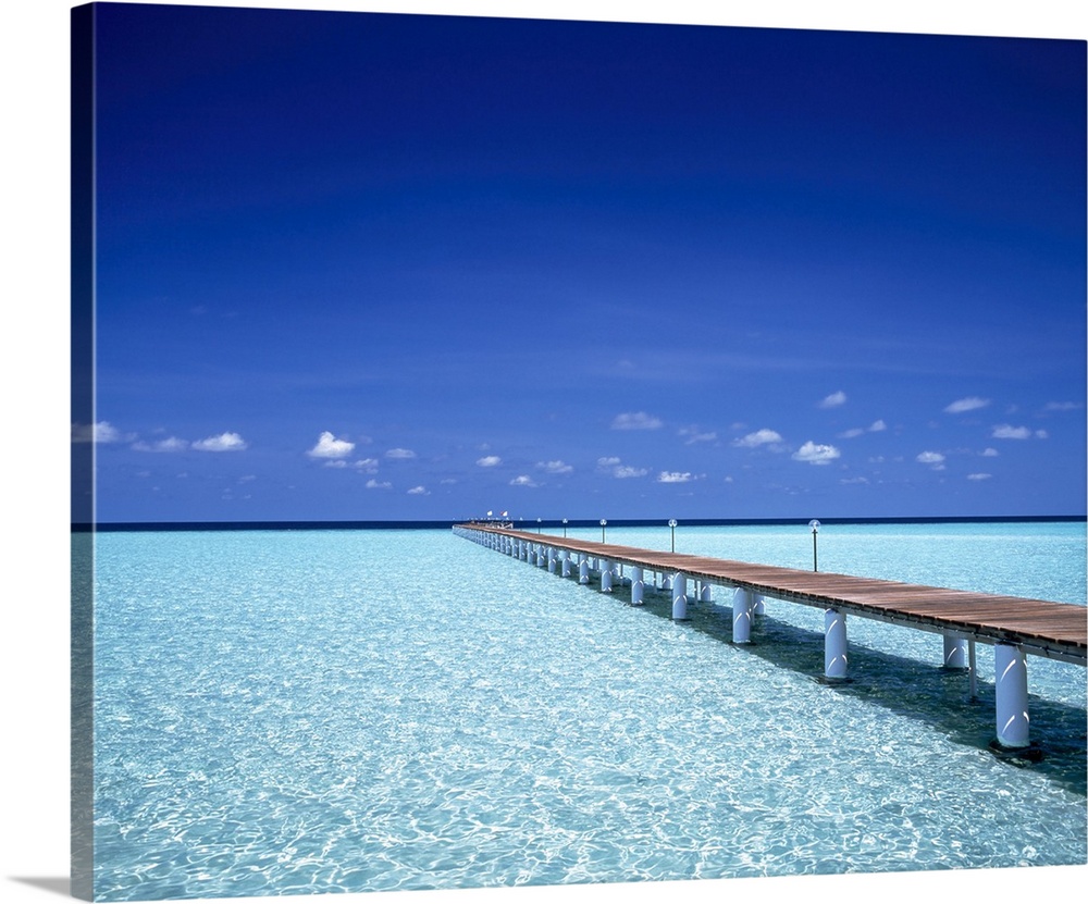 Pier, Maldives