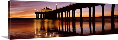 Pier, Manhattan Beach Pier, Manhattan Beach, Los Angeles County, California