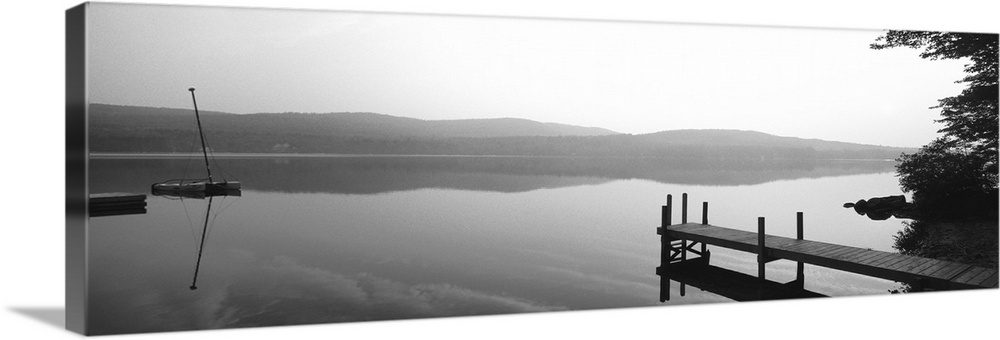 Pier, Pleasant Lake, New Hampshire