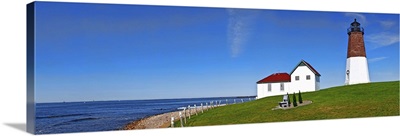 Point Judith Lighthouse, Narragansett Bay, Rhode Island