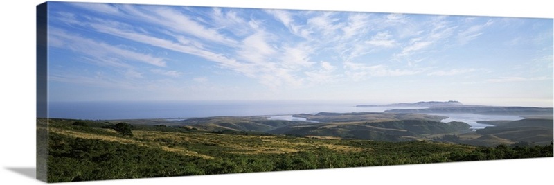 Point Reyes National Seashore view from Mount Vision, Point Reyes ...