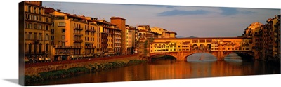 Ponte Vecchio Arno River Florence Italy