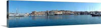 Port at the hillside St. Tropez Var Provence Alpes Cote dAzur France