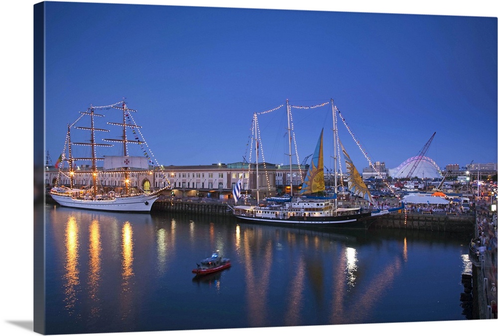 Portuguese and Uruguayan ships, Sail Boston Tall Ships Festival, Boston, Massachusetts