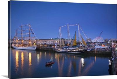 Portuguese and Uruguayan ships, Sail Boston Tall Ships Festival, Boston, Massachusetts