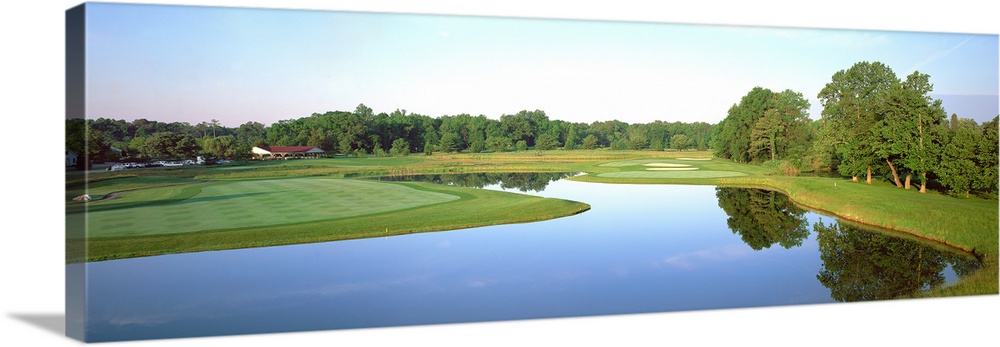 Queenstown Harbor Golf Links, River Course, Hole 4, Par 4, Queenstown, Maryland