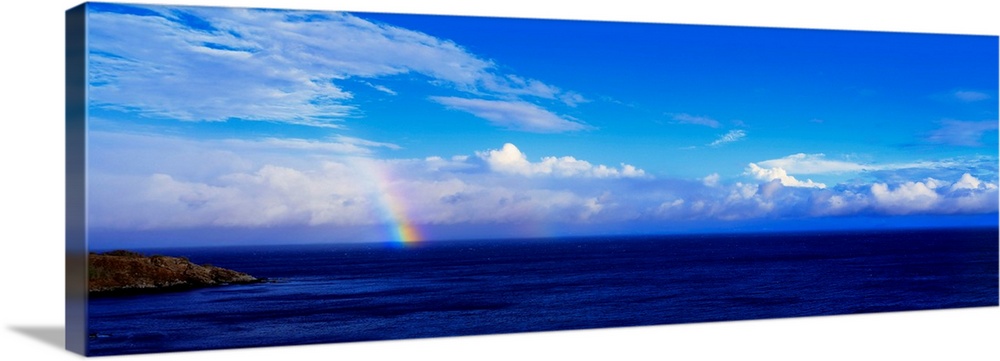 Rainbow over Ocean Maui HI