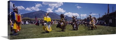 Red Indians at a Pow-Wow, Taos, New Mexico