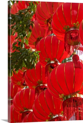 Red Lanterns on Boai Lu, Dali, Yunnan Province, China