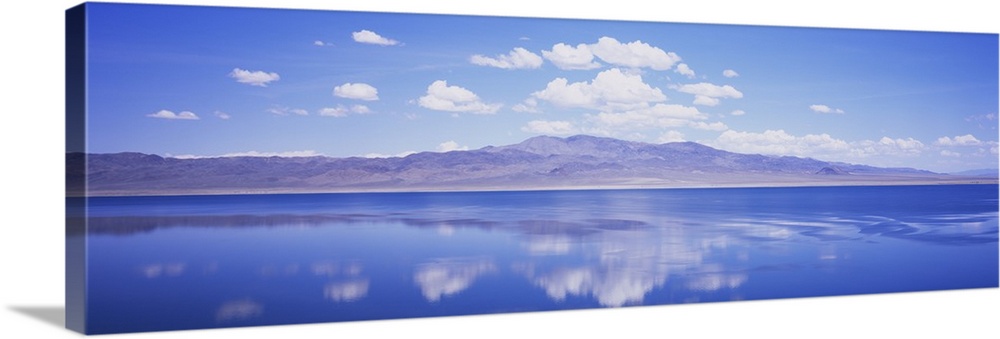 Reflection of clouds in a lake, Walker Lake, Mineral County, Nevada
