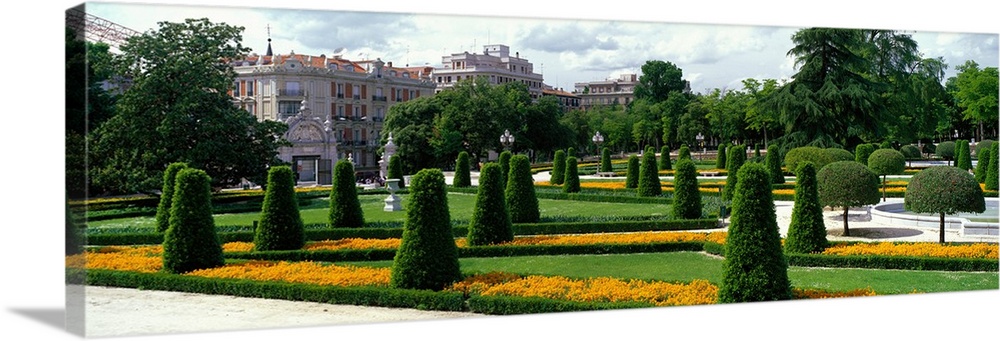 Retiro Park Madrid Spain