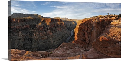 River passing through mountains, Toroweap Point, Grand Canyon, Grand Canyon National Park, Arizona