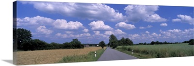 Road Schleswig Holstein Germany