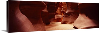 Rock formations, Antelope Canyon, Lake Powell Navajo Tribal Park, Arizona,