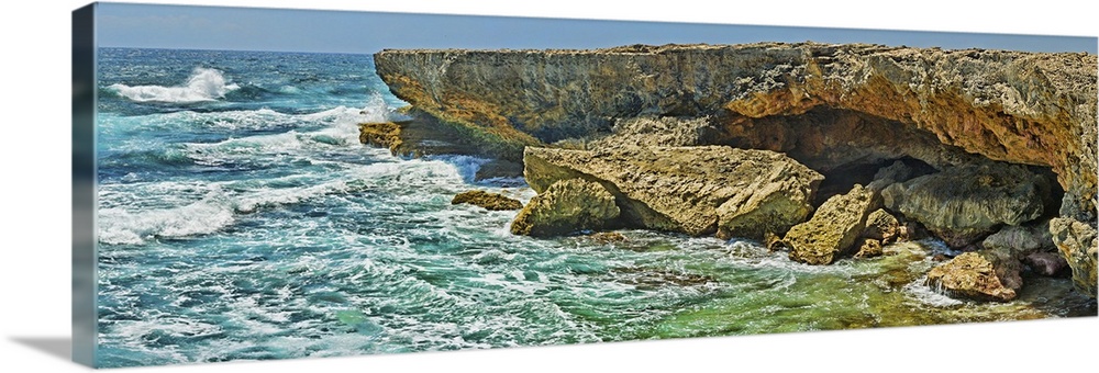 Rock formations at the coast, Aruba