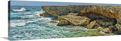 Rock formations at the coast, Aruba