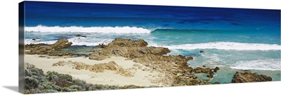 Rock formations at the coast, Australia