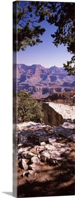 Rock formations, Mather Point, South Rim, Grand Canyon National Park, Arizona