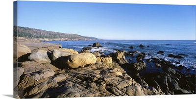 Rock on the coast, Salt Point State Park, California
