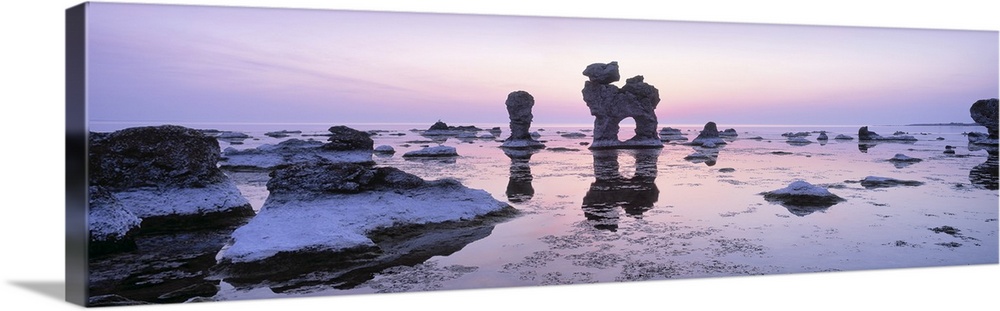 Rocks on the beach, Faro, Gotland, Sweden
