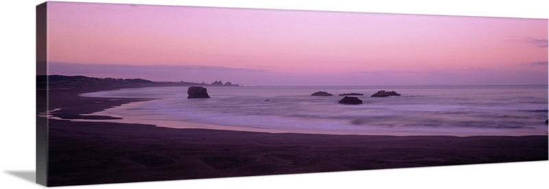 Rocks on the beach, Myers Creek Beach, Oregon Wall Art, Canvas Prints ...