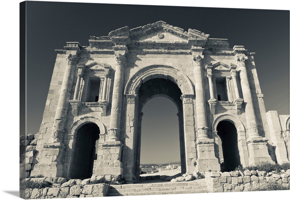 Roman-Era Hadrian's Arch, Jerash, Jordan