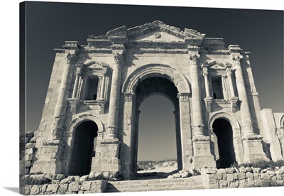 Roman-Era Hadrian's Arch, Jerash, Jordan