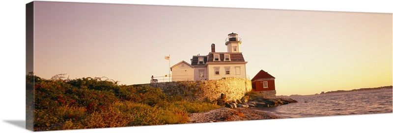 Rose Island Lighthouse Newport RI | Great Big Canvas