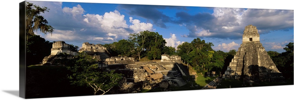 Ruins of an old temple, Tikal, Guatemala