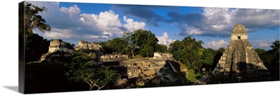 Ruins of an old temple, Tikal, Guatemala