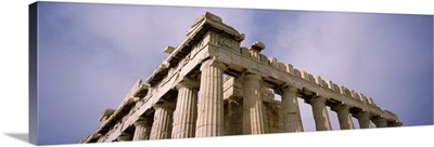 Ruins of columns, Acropolis, Parthenon, Athens, Attica, Greece