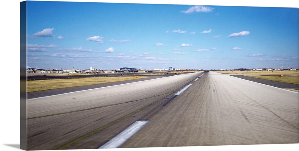 Runway at an airport, Philadelphia Airport, New York State