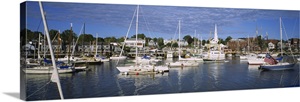 Sailboats in the sea, Camden, Maine image thumbnail