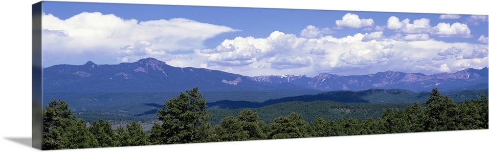 San Juan Mountains San Juan National Forest Pagosa Springs Co Wall Art 